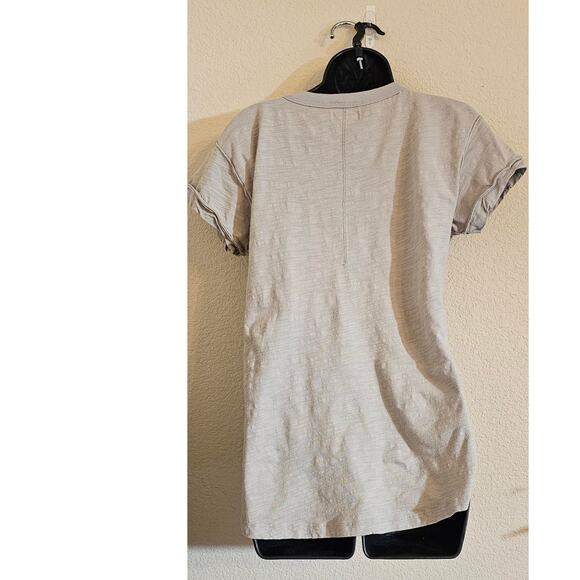 Vintage Pacha Ibiza 1967 Tan Cherry Logo Deep V Neck Tee Top Small - Picture 3 of 6